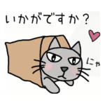 ちょっぴり目付きがワルい猫《丁寧語》