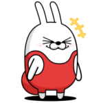 動く 擦れうさぎ34