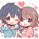 大切な人といっしょに使うスタンプ６