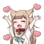 うちのねこが女の子でかわいい