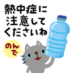 絵本みたいな*ちびねこ*夏