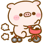 シンプル♡デカ文字ぽこちゃん