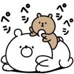 ▶︎ぷにぷに動く！ガーリーくまさん2