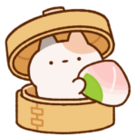 うごくずんどうネコ９（たべもの）