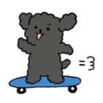 トイプードルのメーちゃん