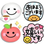 スマイル吹き出し♡毎日使える