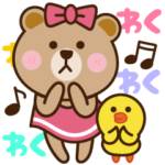 Chacoが描いたLINEキャラ