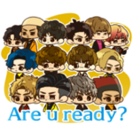 CL EXILEスタンプ