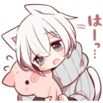 とってもお疲れな猫さんスタンプ