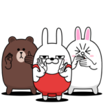 デカ 擦れうさぎ & BROWN & FRIENDS