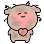 シュールなミニトイプードル