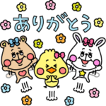 mini☆クマとウサギとヒヨコ