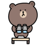 シュールなミニブラウン