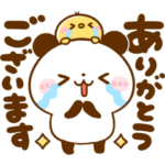 ころころパンダ♡基本のスタンプ