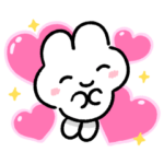 やさうさちゃんの日常スタンプ5