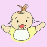 子育てママの赤ちゃんスタンプ