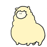 動く太った動物