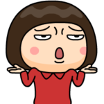 芋ジャージ女子の決めポーズ