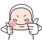 全身タイツちゃん。手描き風