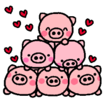 ぶたのメッセージ　ぶたゴコロ ver.4