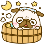 ながーーーーい♡パグちゃん