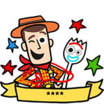 トイ・ストーリー4 カスタムスタンプ