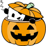 動く！やる気のないパンダ（秋）