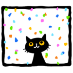 枠の中のお猫たち