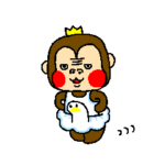 高貴なおさるさんチャーリー