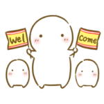 しろまる。のゆるいスタンプ3