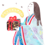 平安たより奈良絵本スタンプ