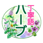 花★ハーブ★パステル画★丁寧語★文字大
