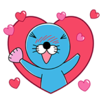 すんごい飛び出す！「ぼのぼの」スタンプ