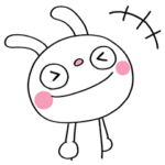 定番風☆ふんわかウサギ