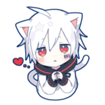 まふまふスタンプ（ねこ）