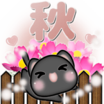 毎日黒ねこ ～ 秋～