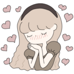 レトロな紅茶ちゃん２♡毎日♡デカ文字