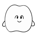 動く！歯のマンガ