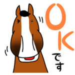 おがわじゅりの元競走馬のオレっち