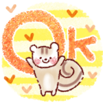 秋の思いやりスタンプ♪