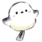 エナガさんとシマエナガさん2