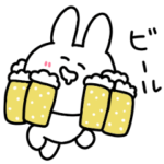 シュールなミニうさぎ