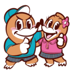 ココアスキッズスタンプ 英語&日本語