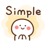 シンプル英語です。