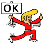 愉快な英語スタンプ