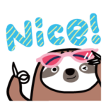 英語でか文字、なまけものとちゃうよ