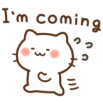 シンプルかわいいねこの英語