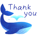 まるで水族館スタンプ1 英語