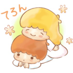 キキ＆ララ　オノマトペスタンプ♪