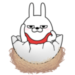 動く 擦れうさぎ28